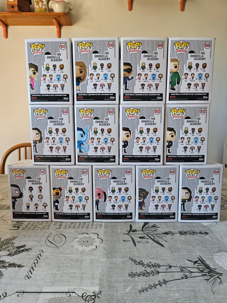 Funko  - Funko Pop The Umbrella Academy - Set 13 Pop #1.0