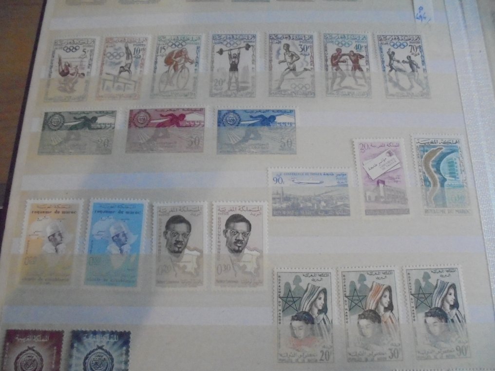 Γαλλική αποικία 1937/1970 - Συλλογή γραμματοσήμων από τις Γαλλικές Αποικίες, Αλγερία και μερικά γραμματόσημα από διάφορες χώρες. #4.3