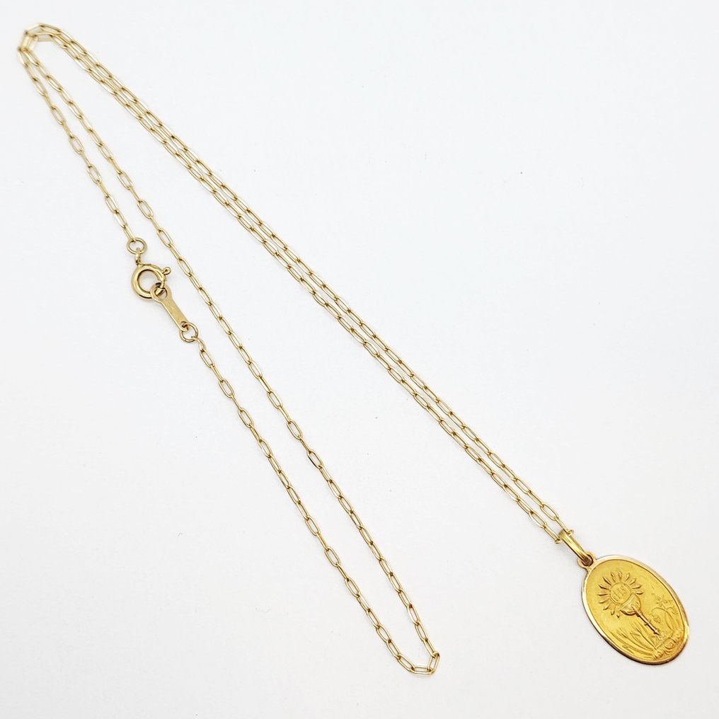 Collana con ciondolo - 18 carati Oro giallo #4.3