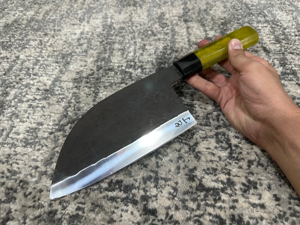 廚刀 - 日本菜刀 -  高级日本钢厨师刀 – 专业厨房剁骨刀 - 日本钢 & 符合人体工学的手柄 - 日本 - 厨师最爱 #3.2