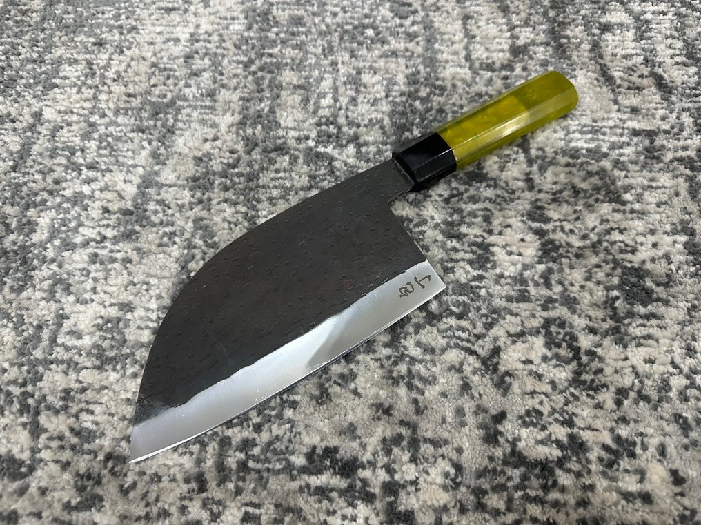 廚刀 - 日本菜刀 -  高级日本钢厨师刀 – 专业厨房剁骨刀 - 日本钢 & 符合人体工学的手柄 - 日本 - 厨师最爱 #1.0