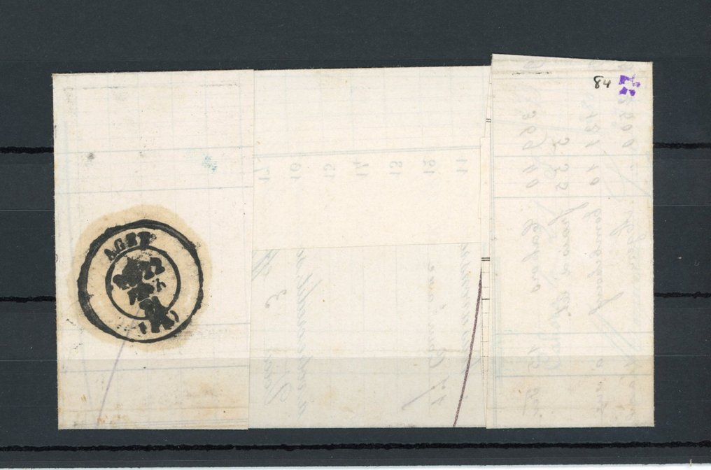 Ranska 1871 - Cote 4200 €, harvinainen vaaleanpunainen sävy kirjaimessa - Yvert n°48k #1.0