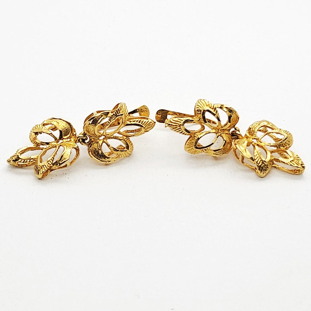 耳环 - 18K包金 黄金 #3.2