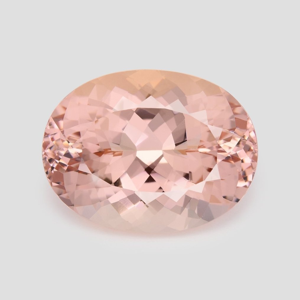 1 pcs Pink Morganite - 22.98 ct - Antwerp Laboratory for Gemstone Testing (ALGT) #1.0
