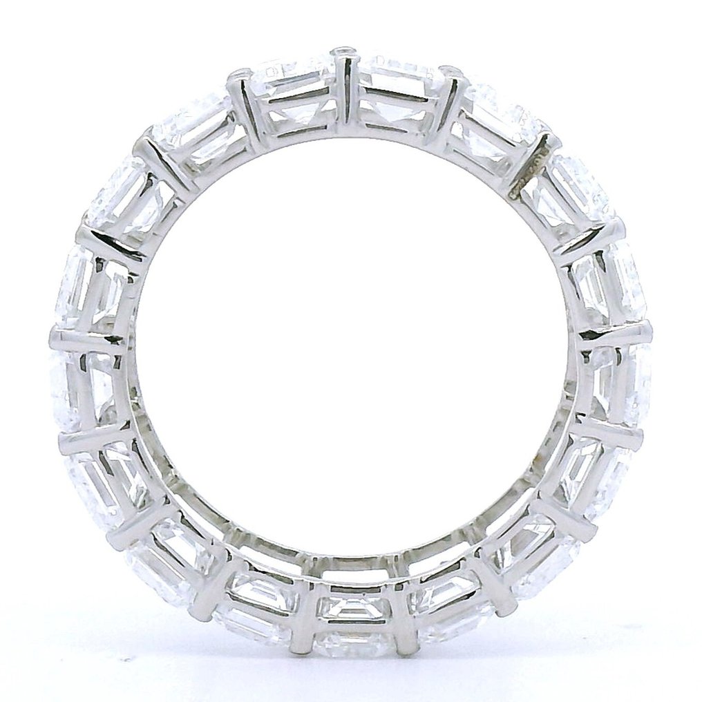 Anello Platino - 11.74ct. tw. Diamante (Coltivato in laboratorio) #1.0