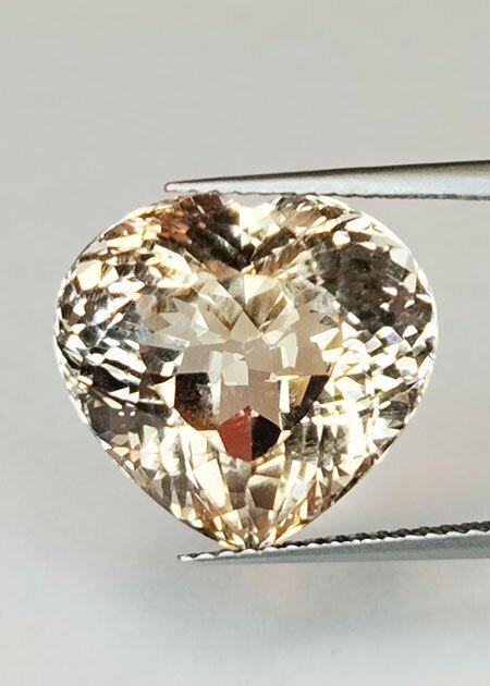 Topaz  - 15.50 ct - Antwerp Laboratory for Gemstone Testing (ALGT) - Champagne Topaz #1.0