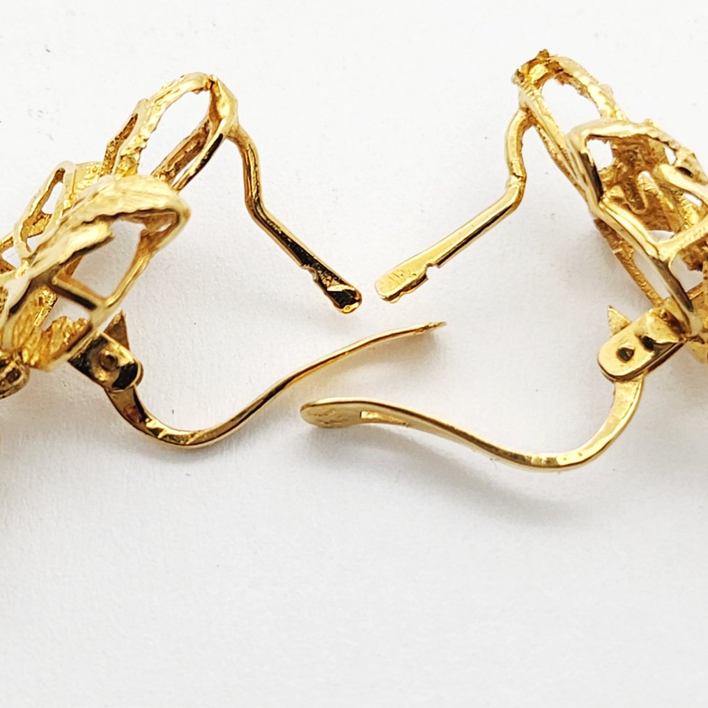 耳环 - 18K包金 黄金 #4.3