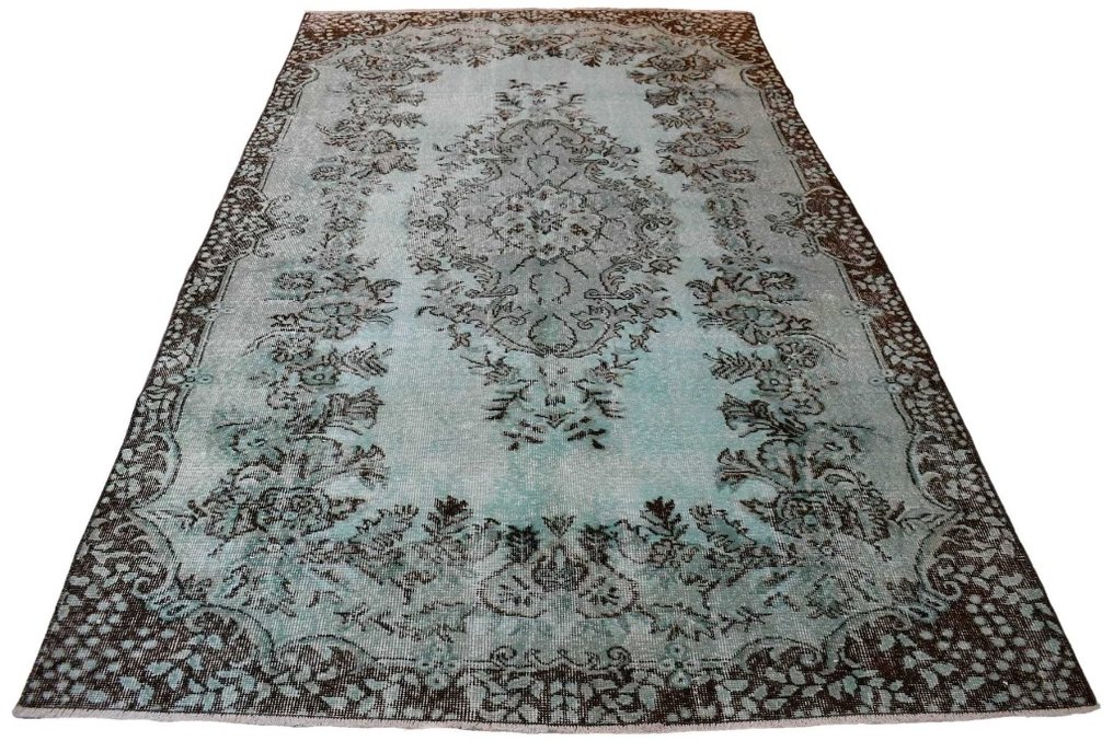 Turquoise Vintage - Tapete - 280 cm - 165 cm - com certificado #1.0