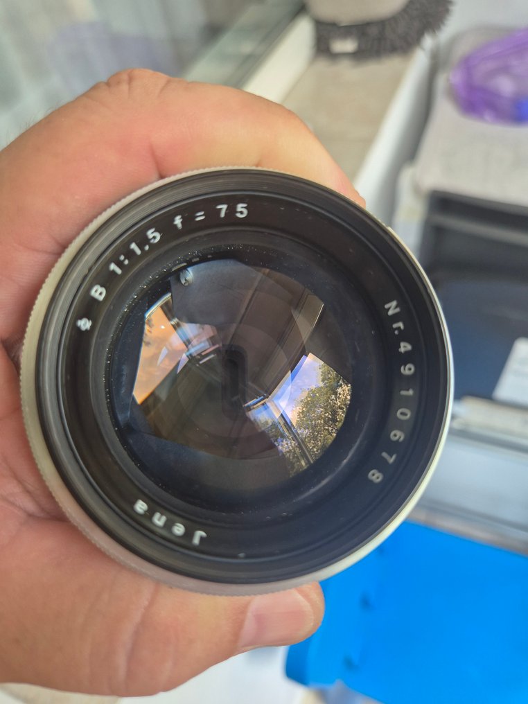 Exakta Varex + Carl Zeiss Jena Biotar 75mm f/1.5 (**READ**)+ Travegon 1:3.5/35 Egylencsés reflex fényképezőgép (SLR) #1.0