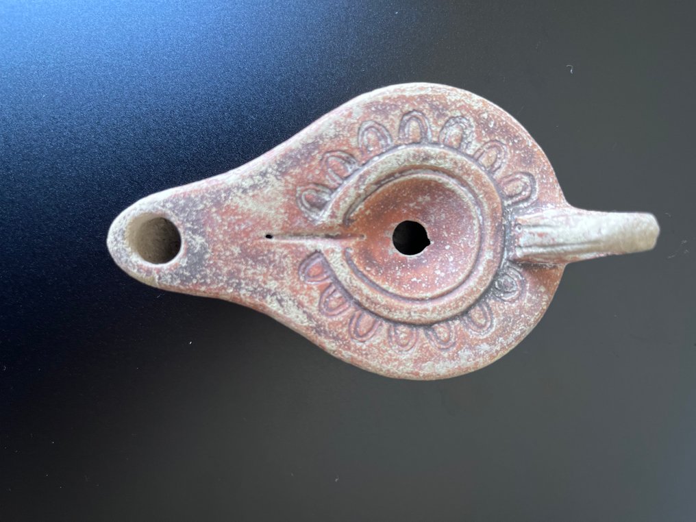 Altrömisch, Kaiserreich Terracotta Öllampe #2.1