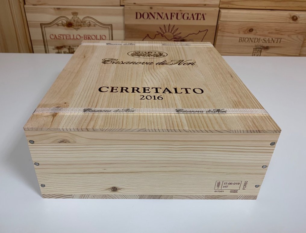 2016 Casanova di Neri "Cerretalto" - Μπρουνέλο ντι Μονταλσίνο DOCG - 3 Bottles (0.75L) #4.3