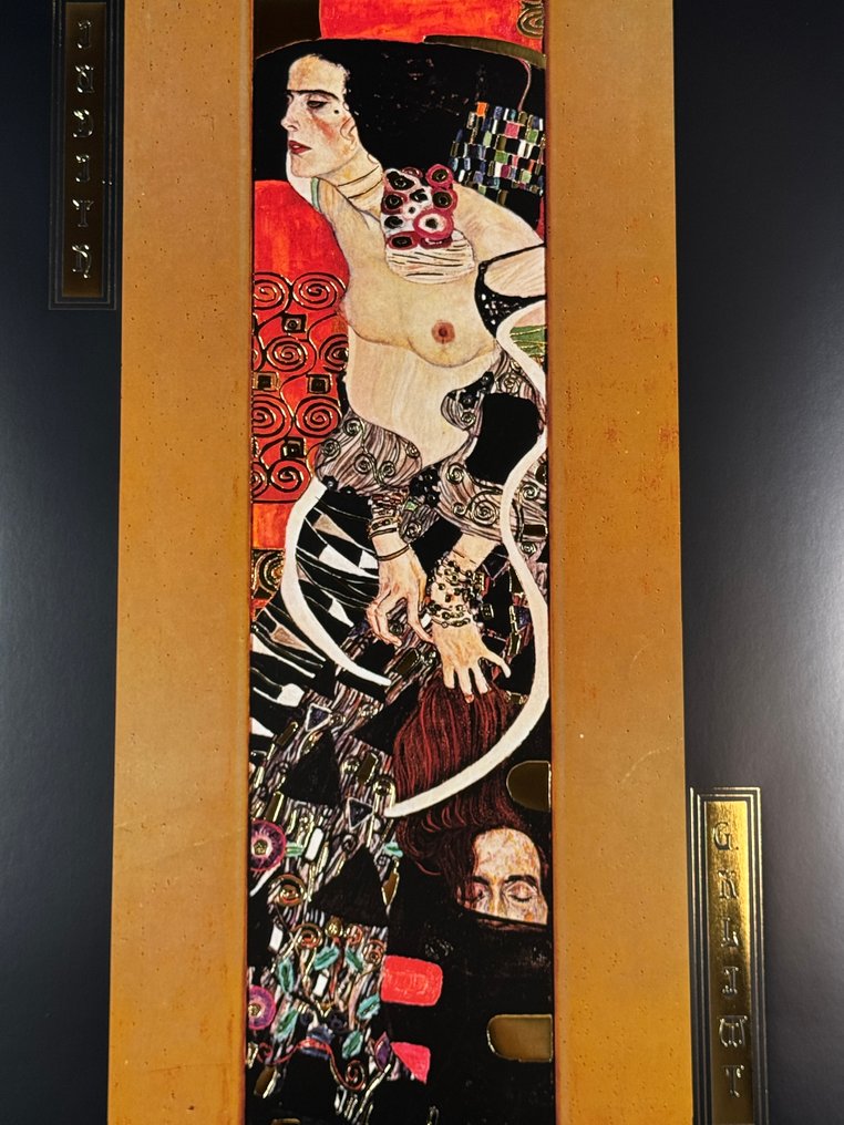 Gustav Klimt (after) - Giuditta II (Salomè) (gold foil) #1.0