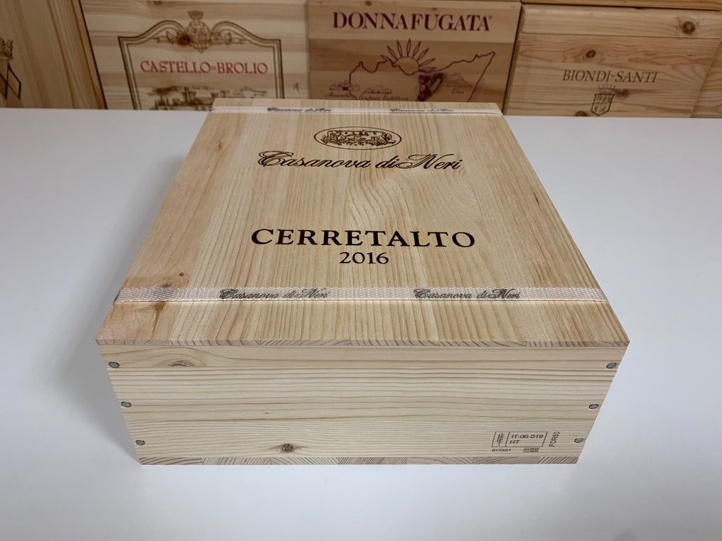 2016 Casanova di Neri "Cerretalto" - Μπρουνέλο ντι Μονταλσίνο DOCG - 3 Bottles (0.75L) #2.1