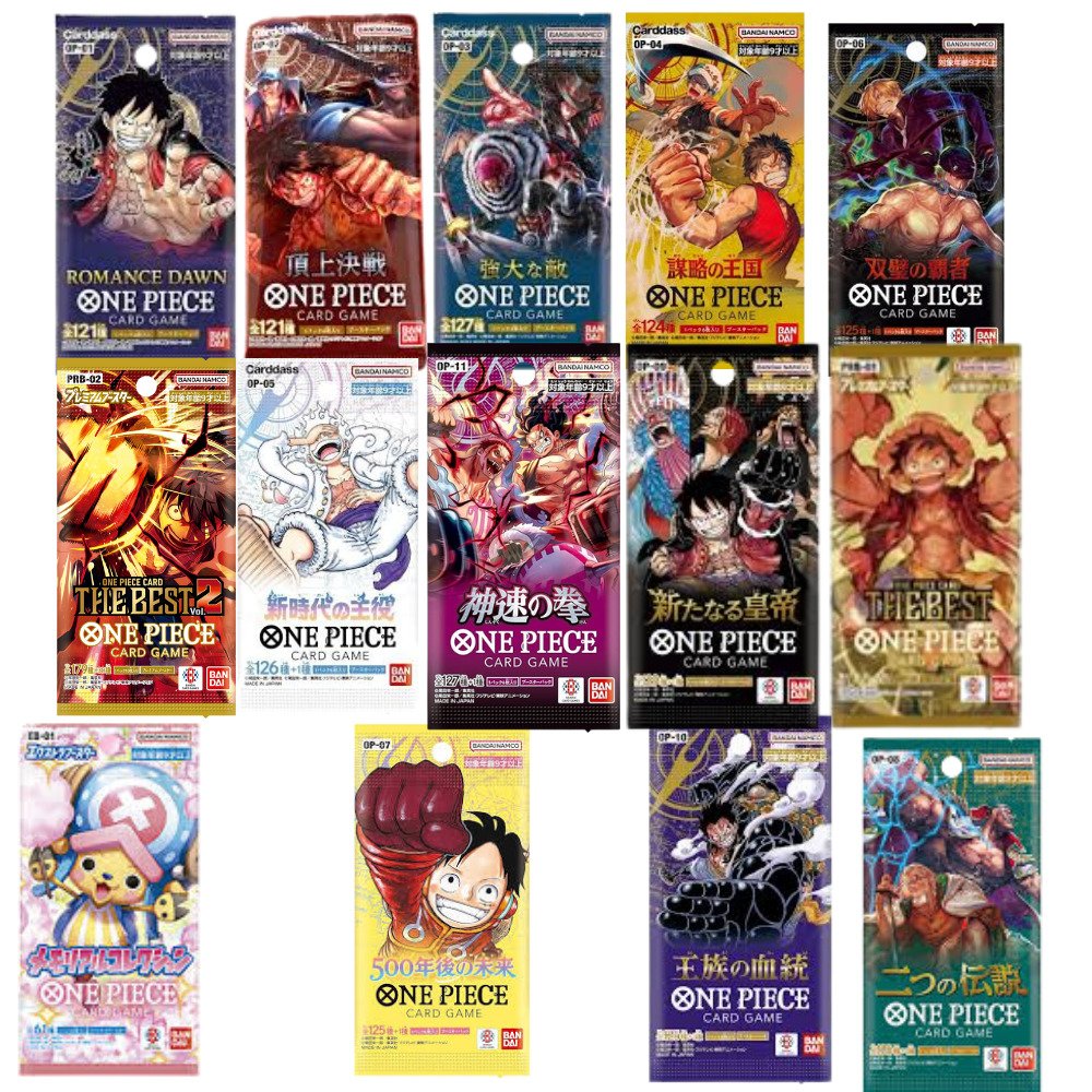 Bandai - 34 Booster pack - One Piece #1.0