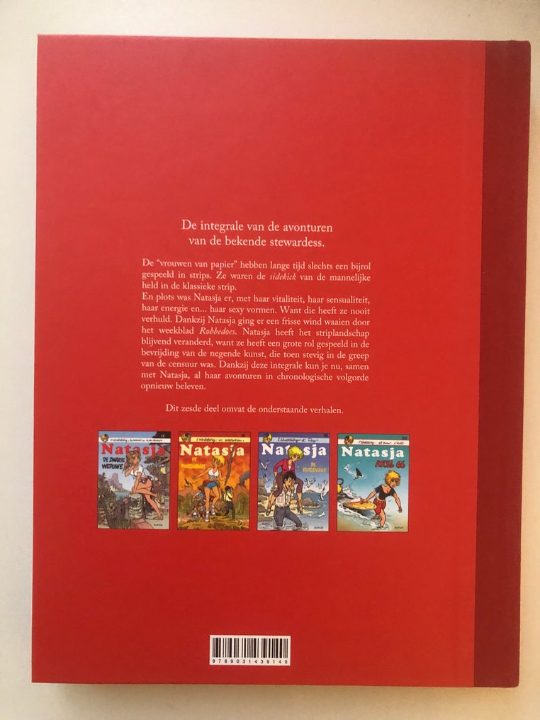 Natasja - Integraal 6 - Luxe HC met linnen rug - 1 Album - First edition - 2021 #1.0