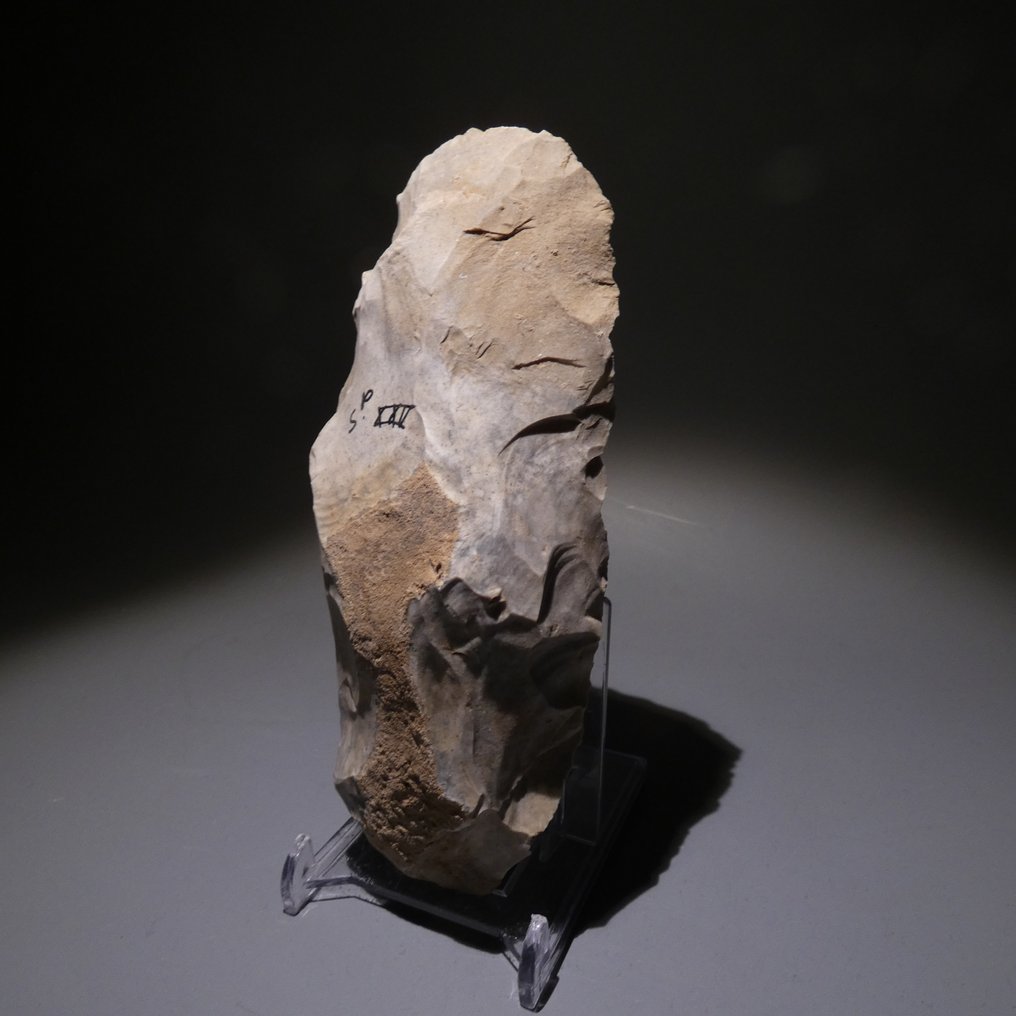 Neolítico Big Flint. 13,5 cm de comprimento. Faca - 5000 a.C. Machado #2.1