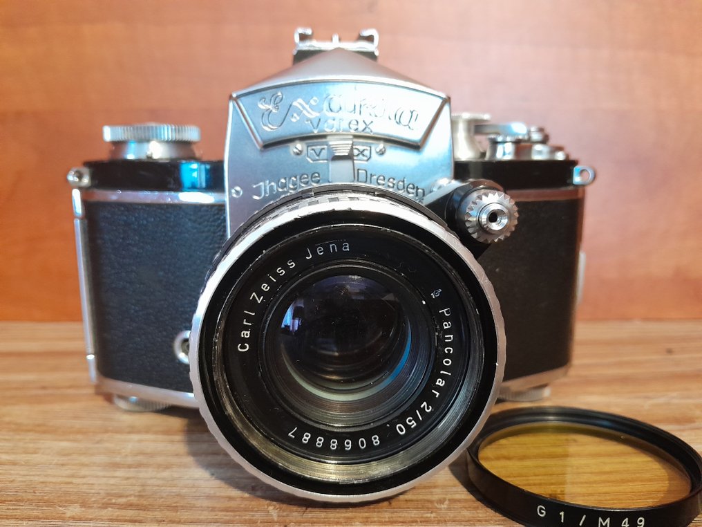 Ihagee Exakta Varex VX + 50mm + 135mm + acc. | Egylencsés reflex fényképezőgép (SLR) #1.0