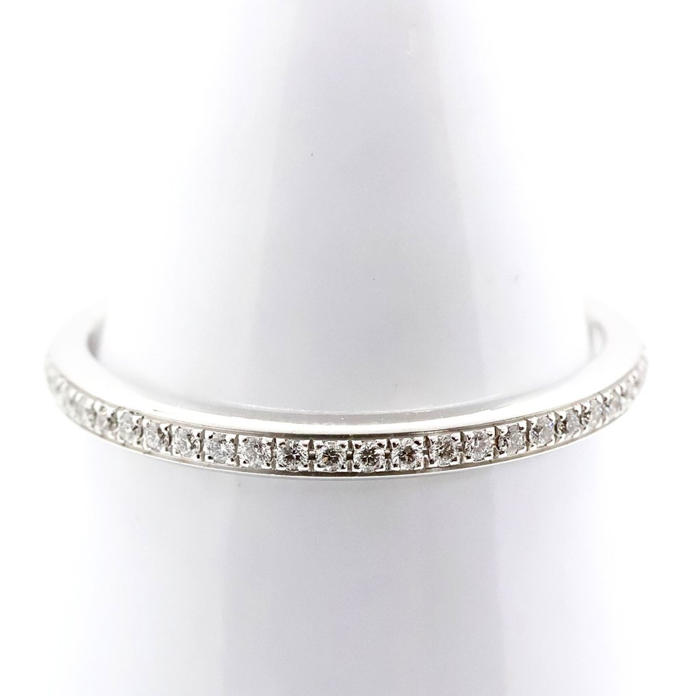 Bvlgari - Δαχτυλίδι - Roma amour - 18 καράτια Λευκός χρυσός - δαχτυλίδι μισής αιωνιότητας #1.0