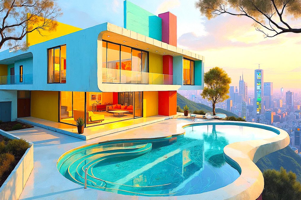 KOYA (1967) - Franck Lloyd Wright in Tokyo Toile (XXL) #1.0