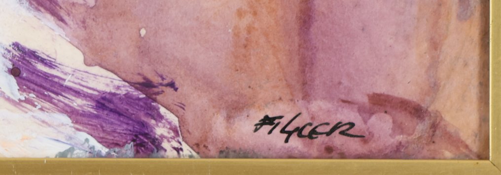 Luis Filcer (1927-2018) - Vrouw in carnaval #4.3