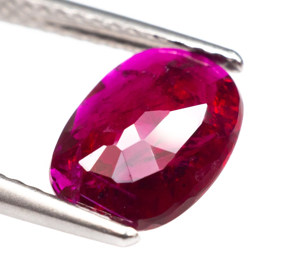 Ruby - 1.68 ct - International Gemological Institute (IGI) - Deep Purplish Red #2.1