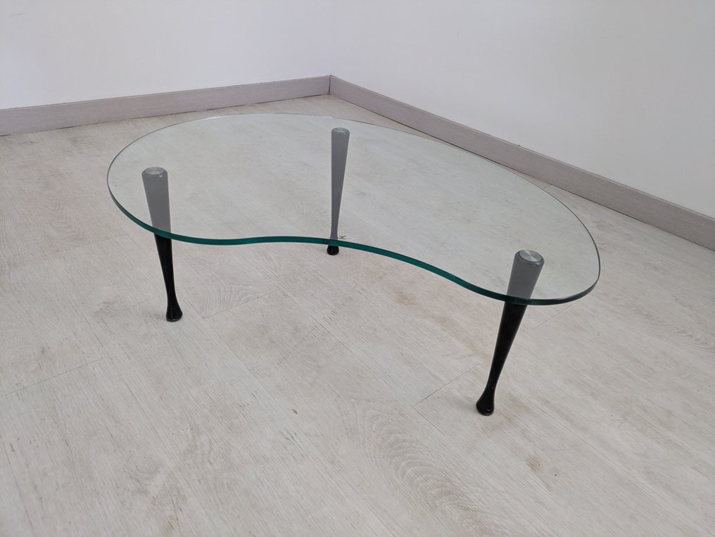 Tempered - Soffbord - Glas, Metall #4.3