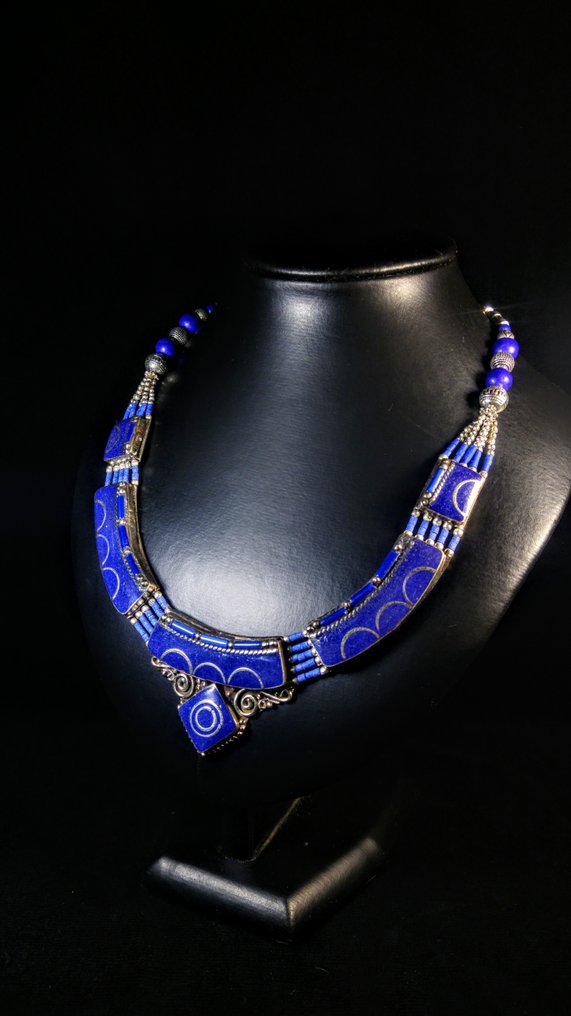 复古手工蓝宝石项链 - 頸鏈 #1.0