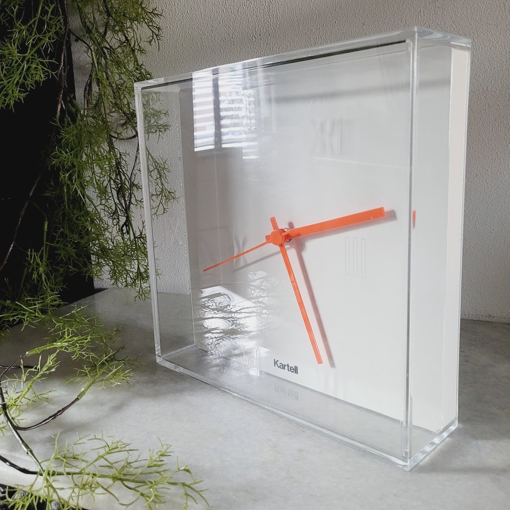 时钟 - Kartell - Philippe Starck - Tic&Tac -   聚甲基丙烯酸甲酯 - 1990-2000 #4.3