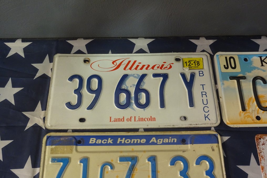 Number plate (10) - USA - Amerikaanse nummerplaten #1.0