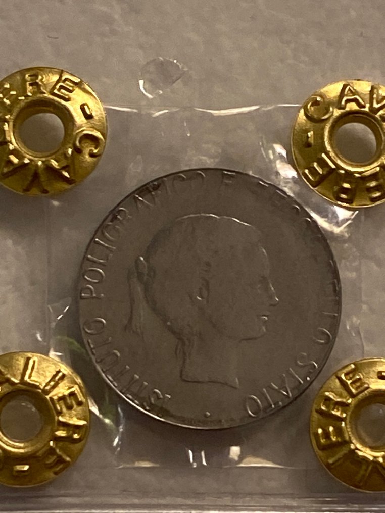 Ιταλία, Δημοκρατία Prova tecnica di coniazione 100 Lire RRRRR #4.3