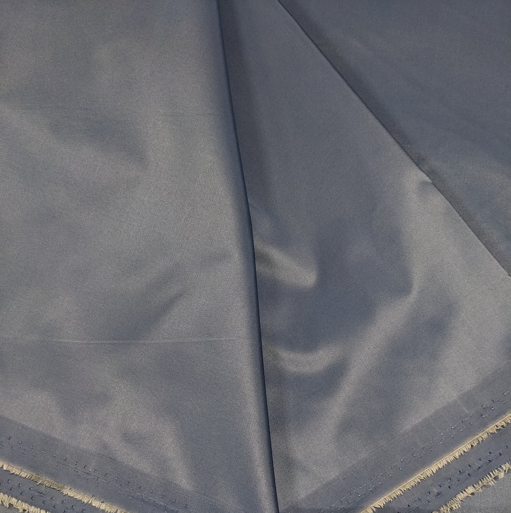 Fine Pezza “Dafne col.048” – Lucentezza sobria e tono blu ardesia - Stoff - 500 cm - 290 cm #4.3