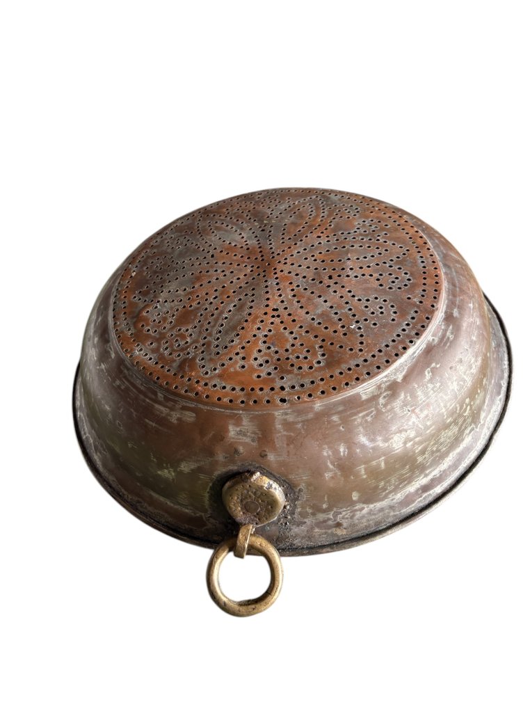 Platte - Kobber - Zeef det 19. århundrede 36cm #1.0