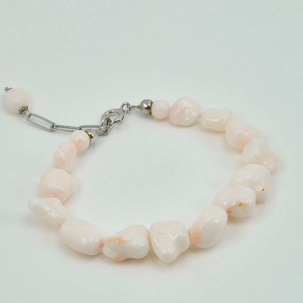 Koral - Sølv - Armbånd - Corallo Rosa #4.3