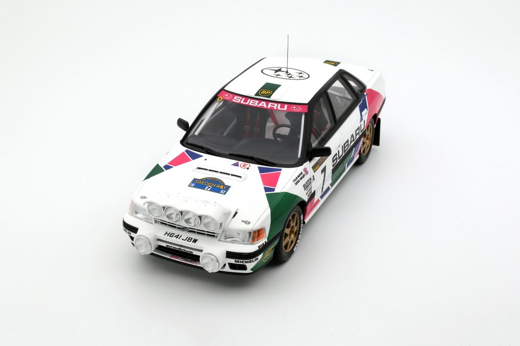 Otto Mobile 1:18 - Σπορ αυτοκίνητο μοντελισμού - Subaru Legacy Gr.A Rally Sweden 1992 Colin McRae - OT1158 #1.0