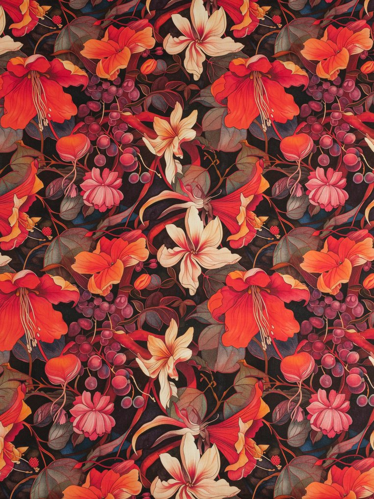 Frete Grátis! TexStilArt - ROSALIA - Tecido Exclusivo 100% Algodão premium - Tecido para estofos - 3 m - 3 m #1.0