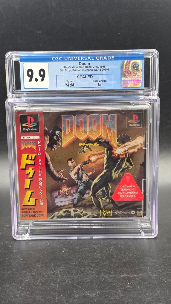 Sony - Playstation 1 (PS1) - Doom (JPN) CGC 9.9 Sealed A++ - Video game - In original sealed box #1.0