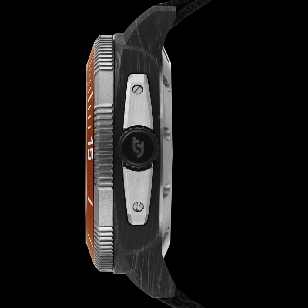 Tecnotempo - "Commando" - Forged Carbon & Titanium - Automatic - TT.300CT.OR - Mænd - 2020+  #3.2