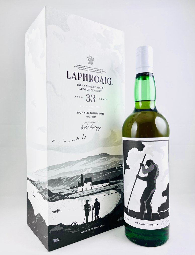 Laphroaig 33 years old Strong Characters Chapter One - Donald Johnston - Original Bottling  - b. 2024  - 70厘升 #1.0