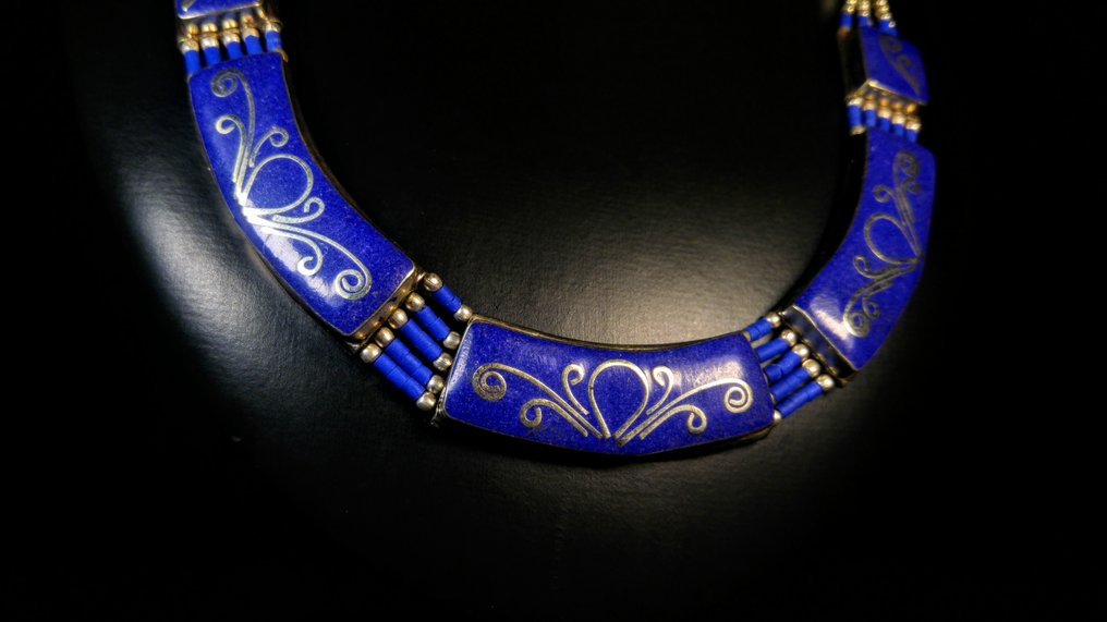 Collana vintage in lapislazzuli - Collana #4.3