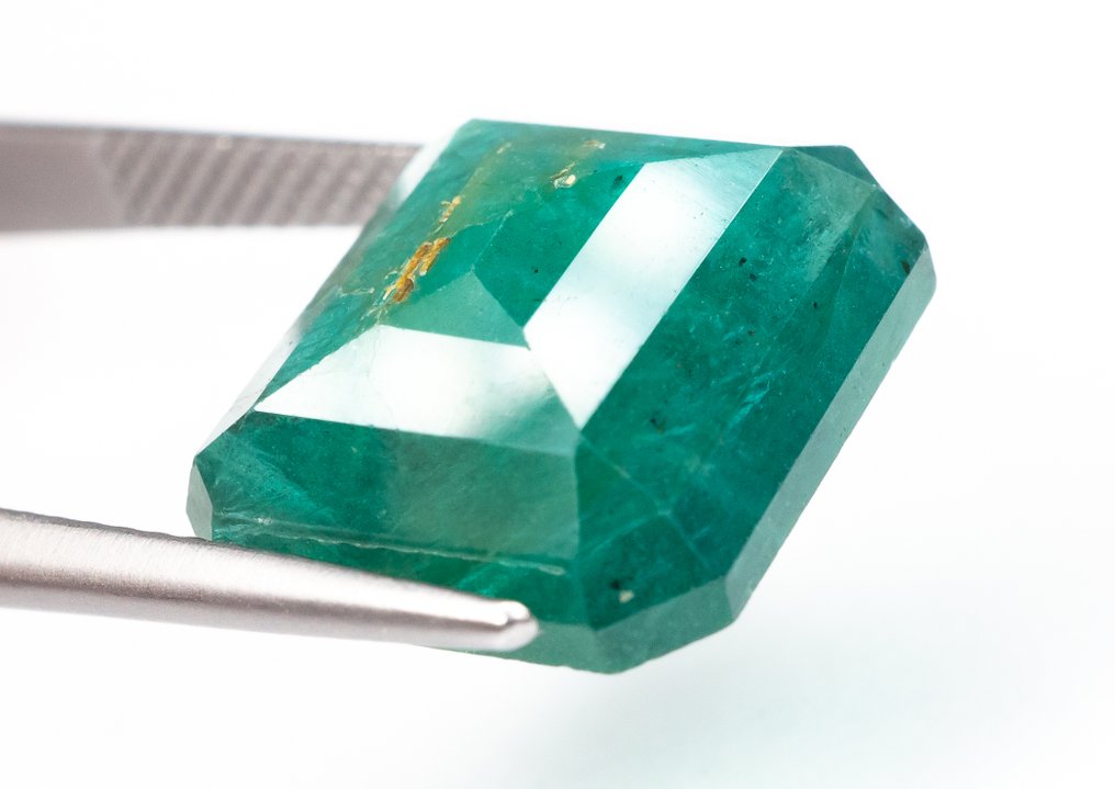 Nincs minimálár Smaragd  - 9.02 ct - Nemzetközi Gemmológiai Intézet (IGI) - Mély kékeszöld #4.3