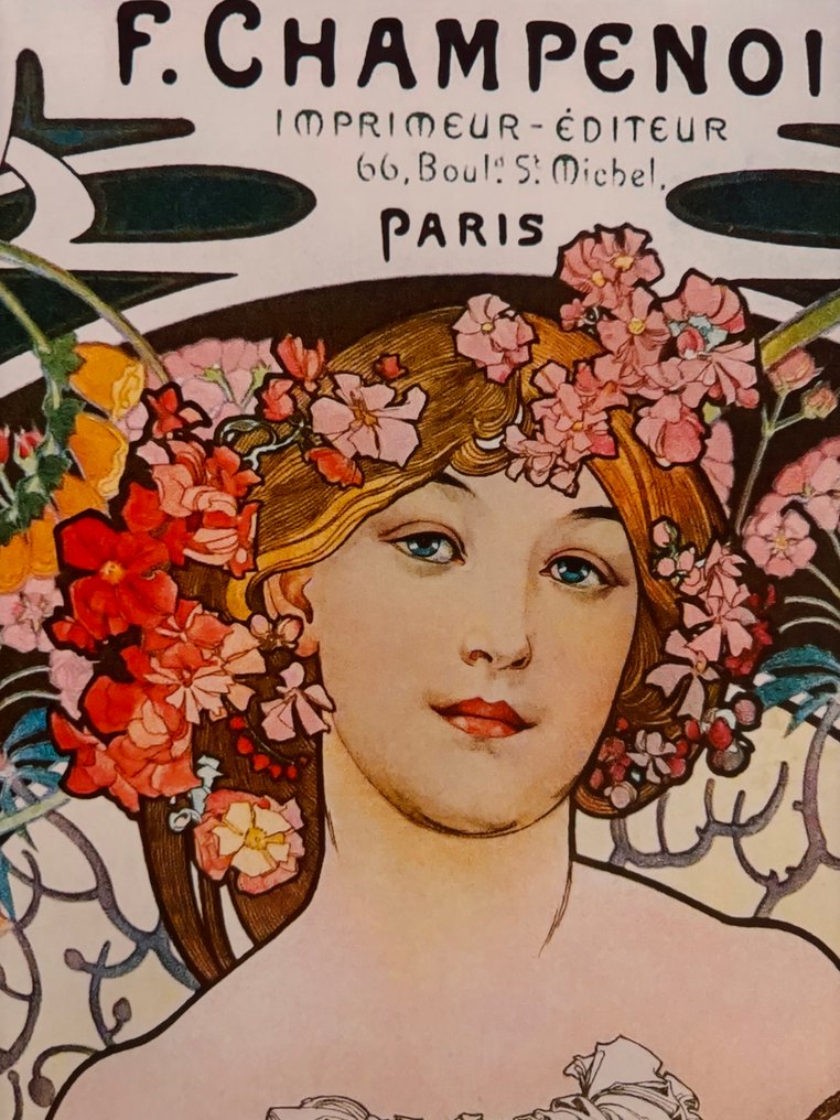 Alphonse Mucha (after) - F. Champenois Imprimeur-Éditeur / 1897 #2.1