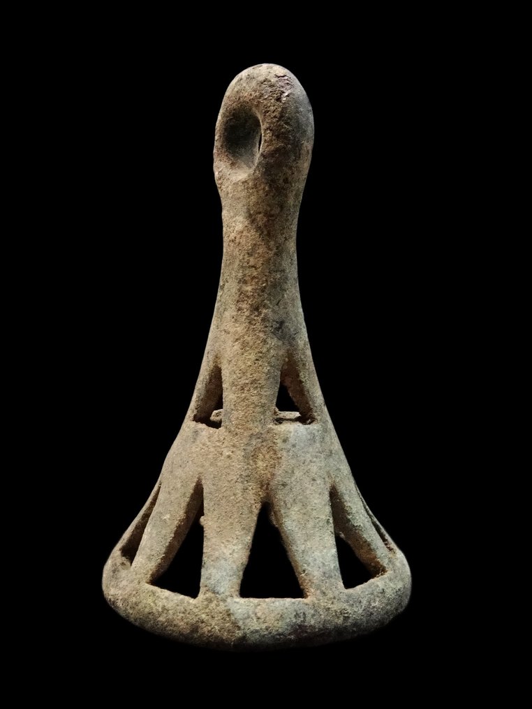 Δυτικά Ασιατικά Χαλκός με διάτρητη καμπάνα 1200 / 800 π.Χ.  (χωρίς τιμή ασφαλείας) #2.1