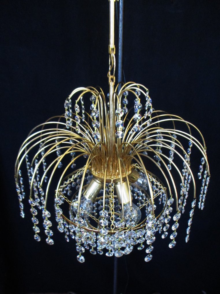 Candelabro - Cristal, Latão - cascata #4.3