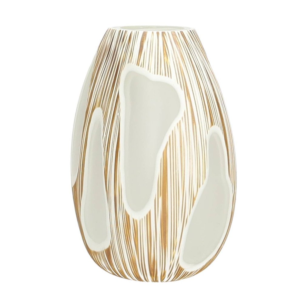 花瓶  - 玻璃 - 奢华切割花瓶 #4.3