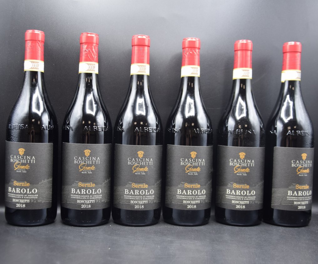 2018 Cascina Boschetti, "Sernie Boschetti" - Barolo - 6 Flasker (0,75 L) #3.2