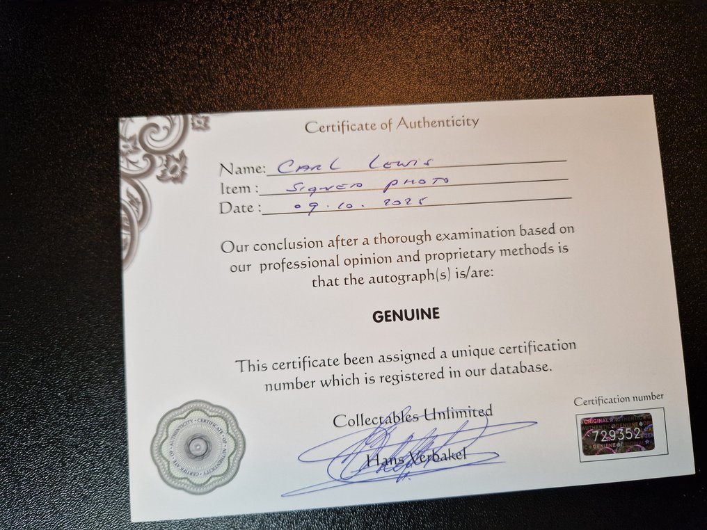 Olympic Games Los Angeles - Carl Lewis - 1984 - Photograph  #3.2