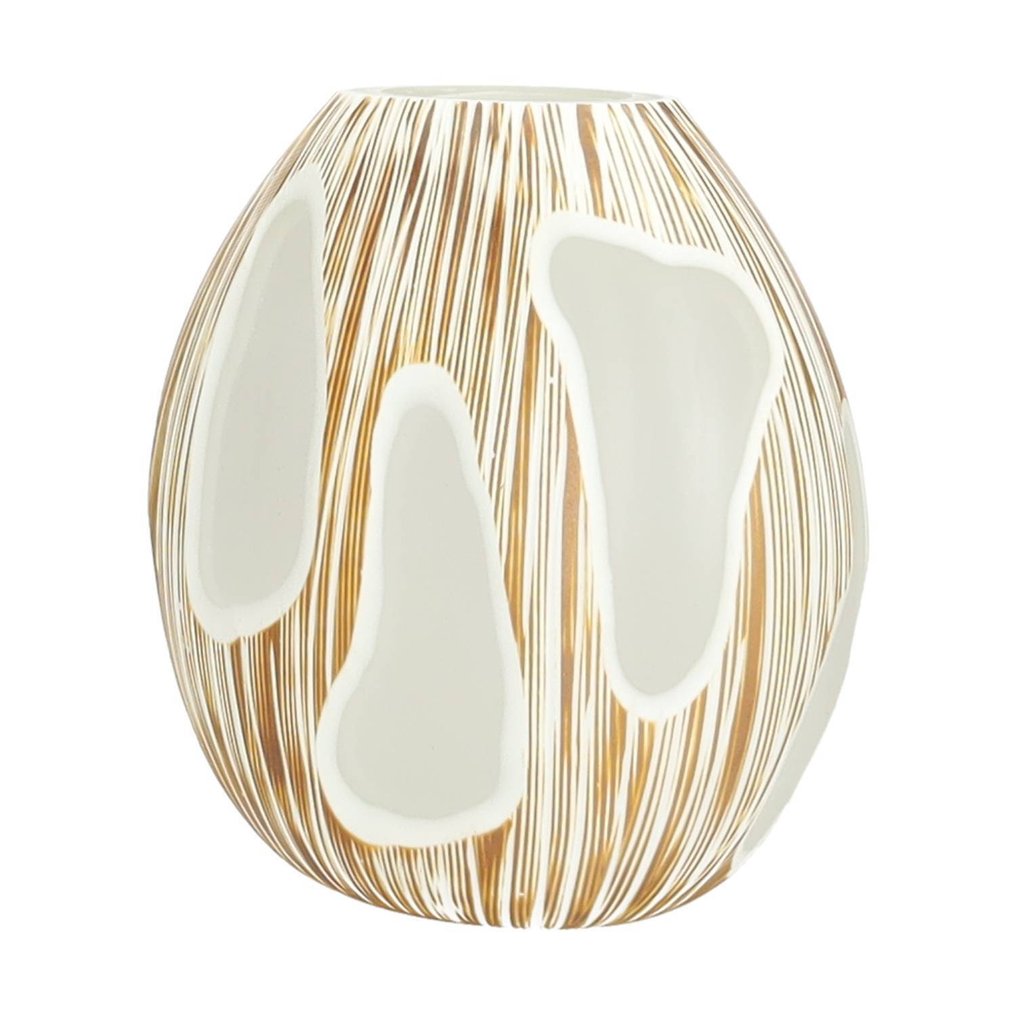 花瓶  - 玻璃 - 奢华切割花瓶 #3.2