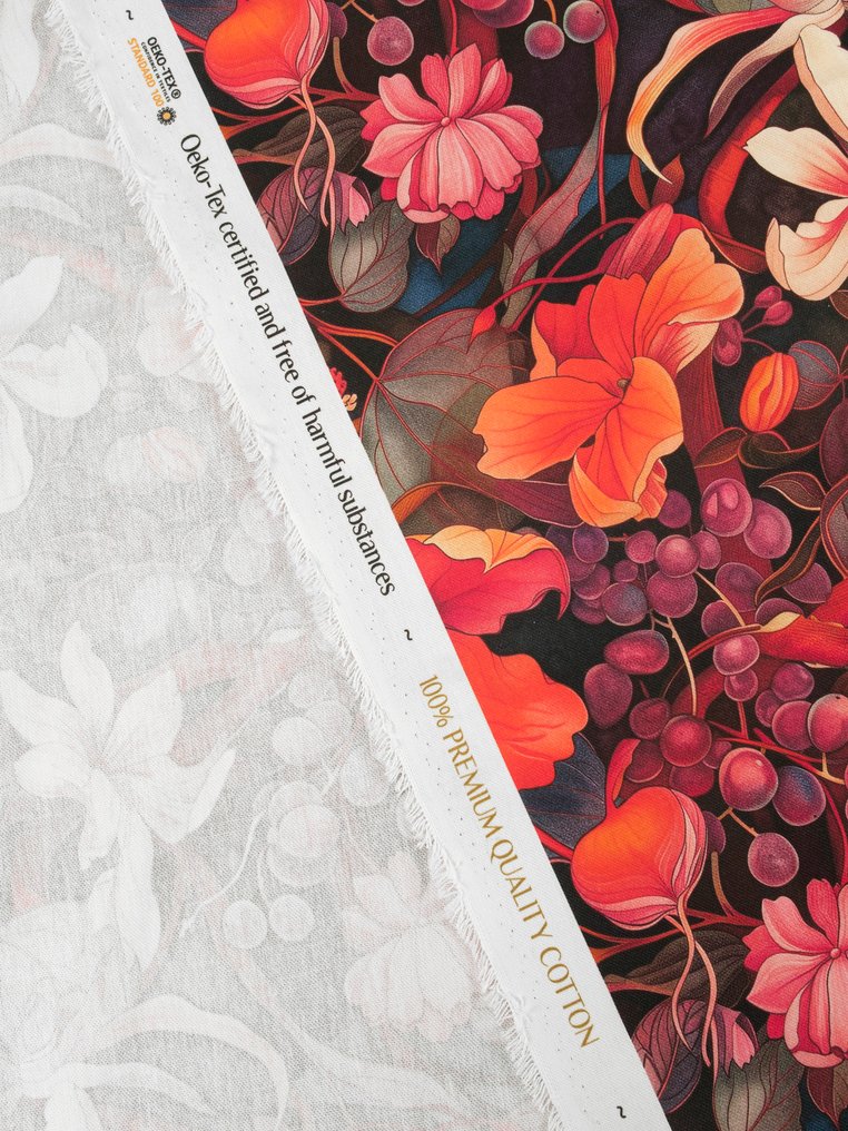 Frete Grátis! TexStilArt - ROSALIA - Tecido Exclusivo 100% Algodão premium - Tecido para estofos - 3 m - 3 m #4.3