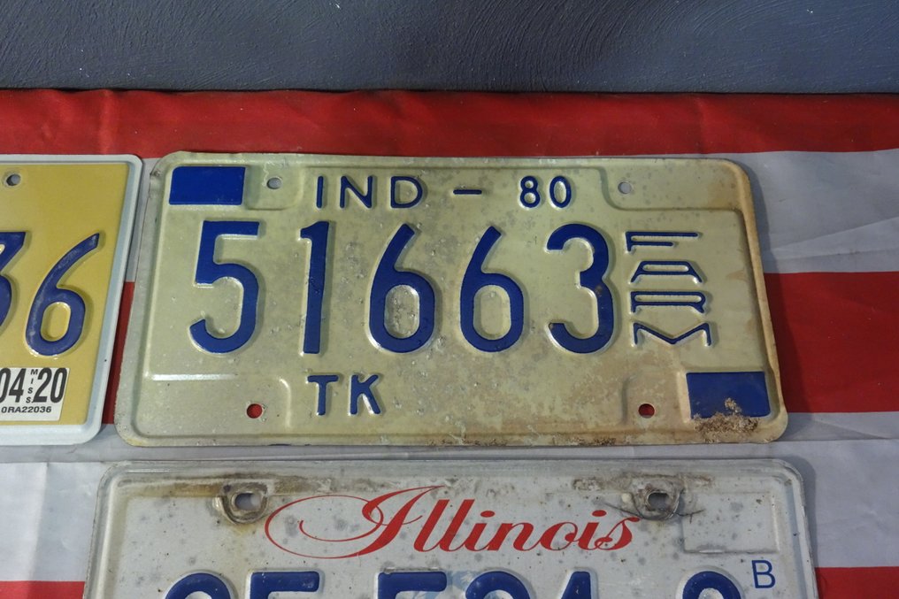 Nummerplade (10) - USA - Amerikaanse nummerplaten #3.2