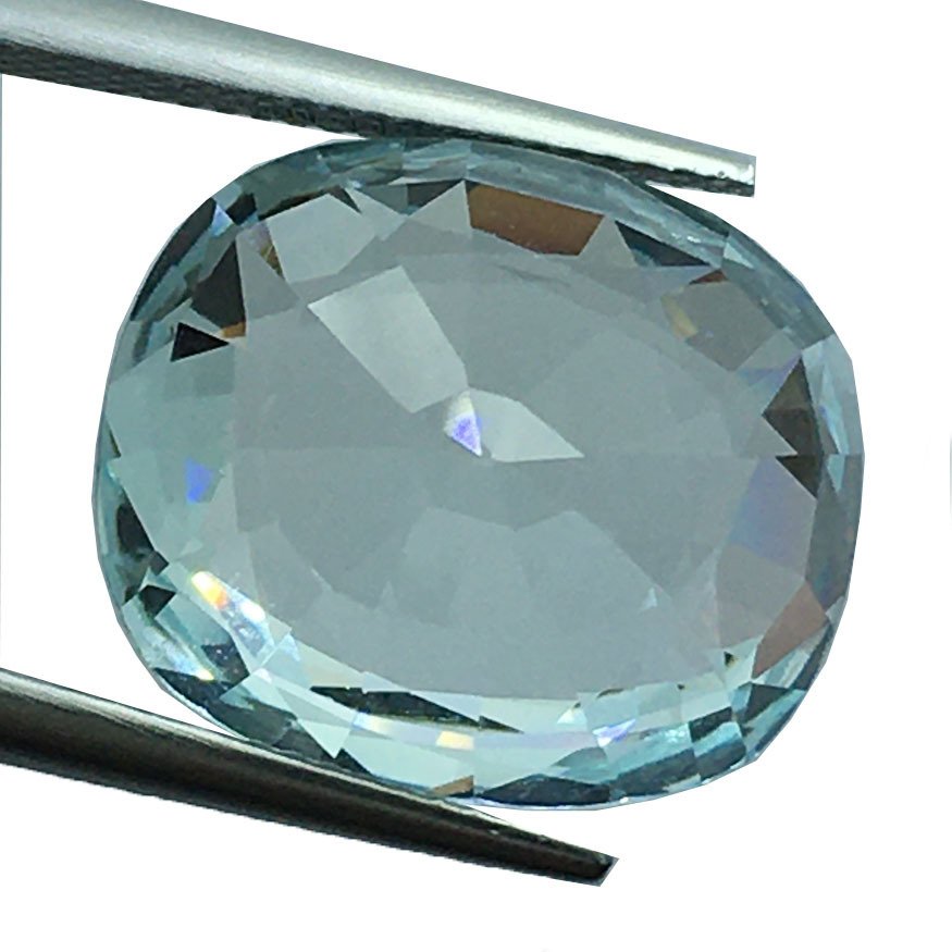 没有保留价 - 1 pcs 绿色 海蓝宝石 - 15.15 ct - 国际宝石研究院(IGI) - 天然海水蓝宝石 #1.0